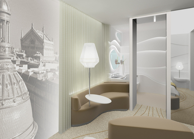 KLEIN® unveils on Equip'Hôtel 2014 the Senses Room: a room at the forefront of design and luxury dedicated to people with disabilities
