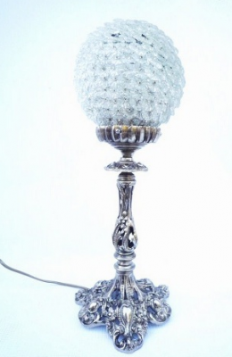 Lamp Athena silver ball - Lamps