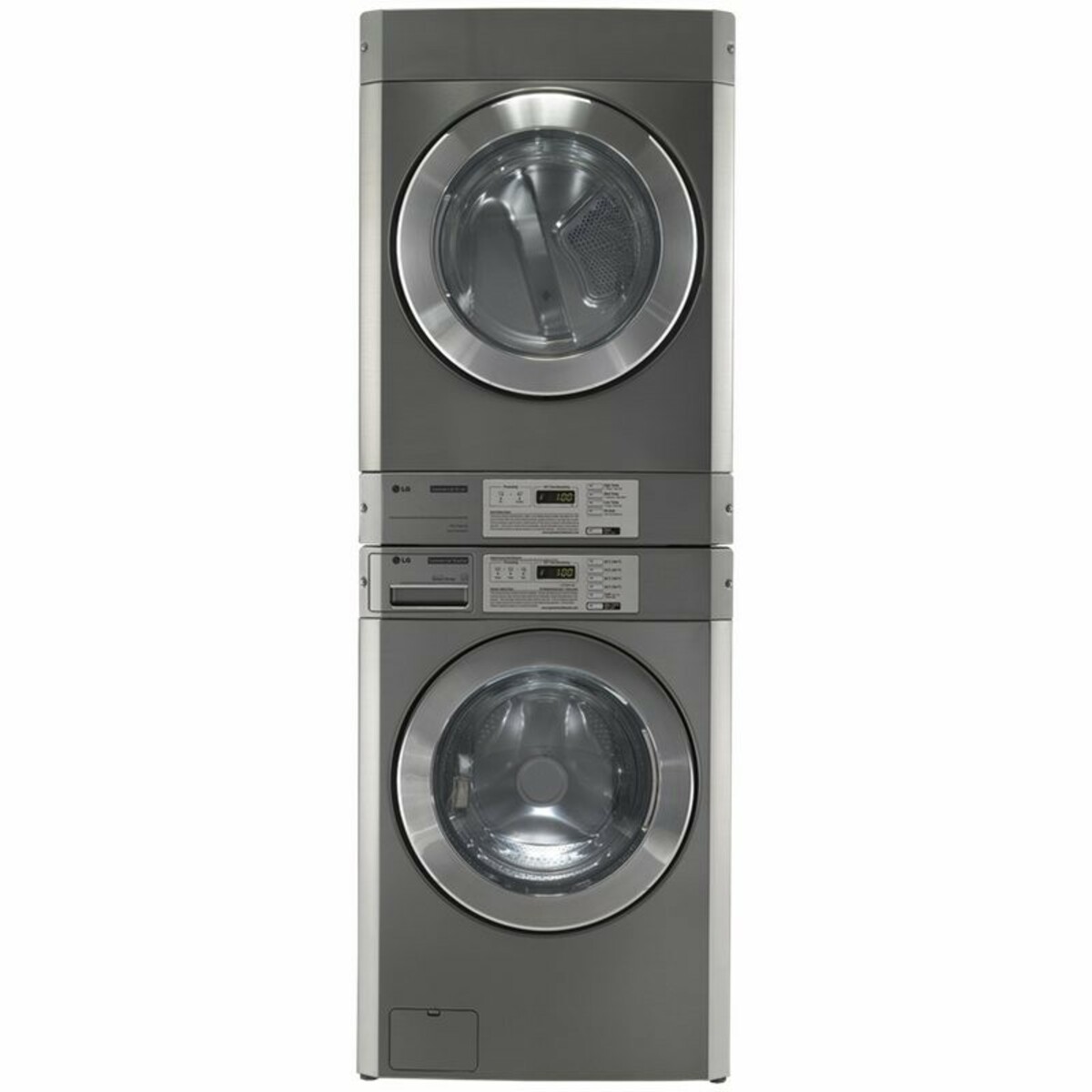 LG 11 kg Giant Coin-Operated Professional Washer-Dryer Stack