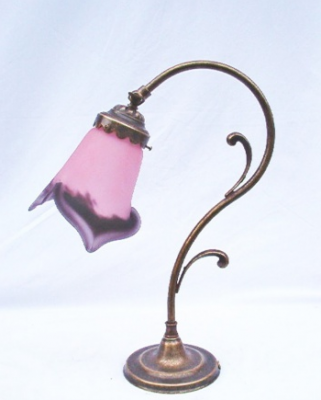 Liberty bedside lamp n ° 2 pink berlingot