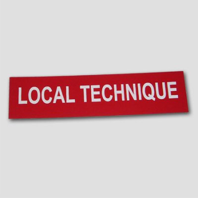 Local Technical Signage