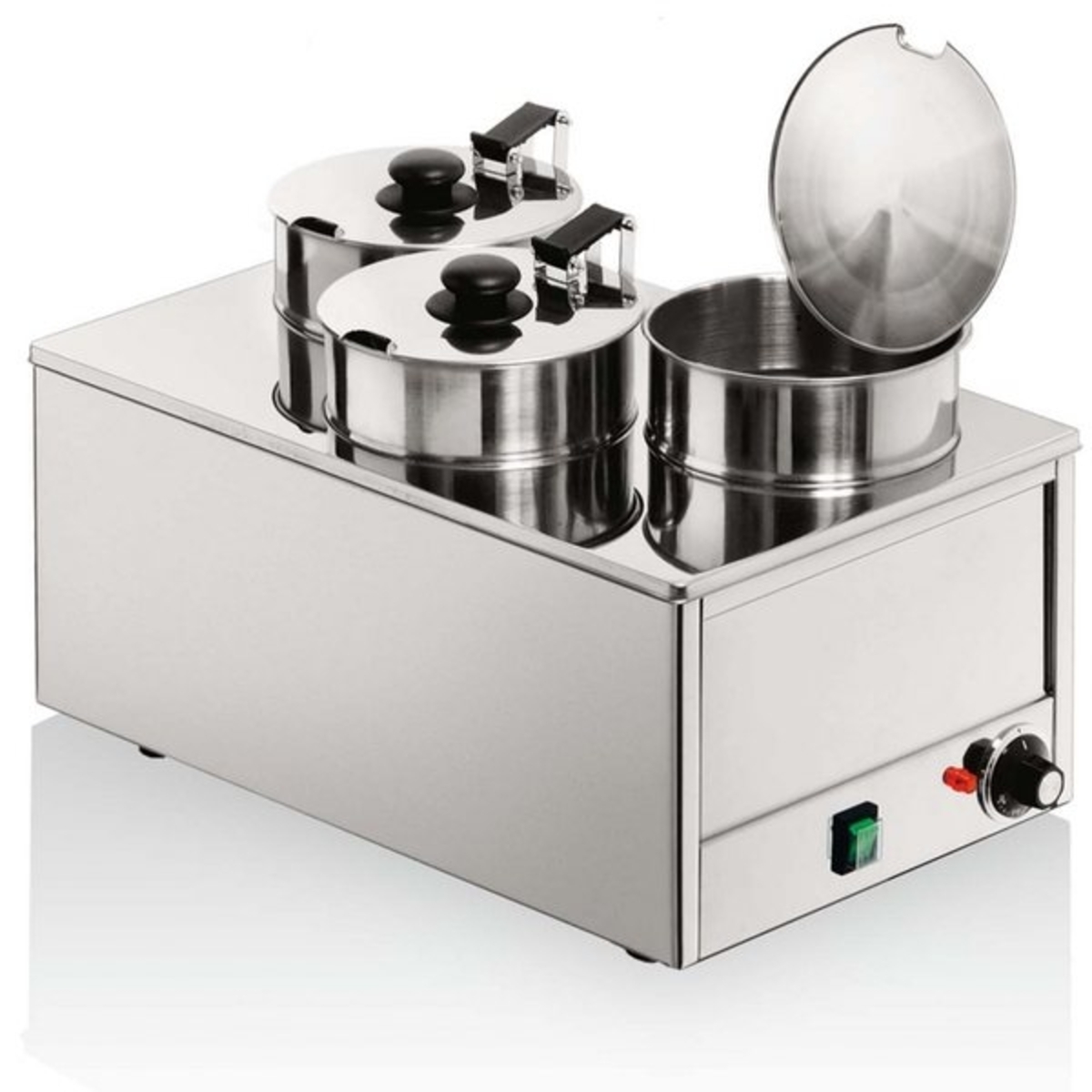 Louis Tellier Triple Stainless Steel Bain-Marie Stockpot