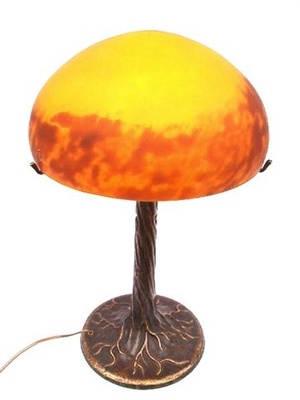 Mushroom lamp Large model Honey