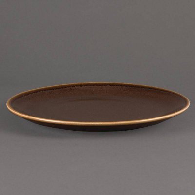 Olympia Kiln Plate shape bowl 28 cm