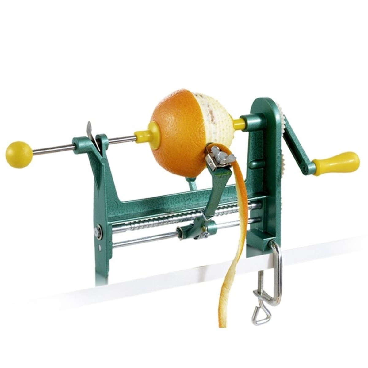 Orange peeler with clamp mount