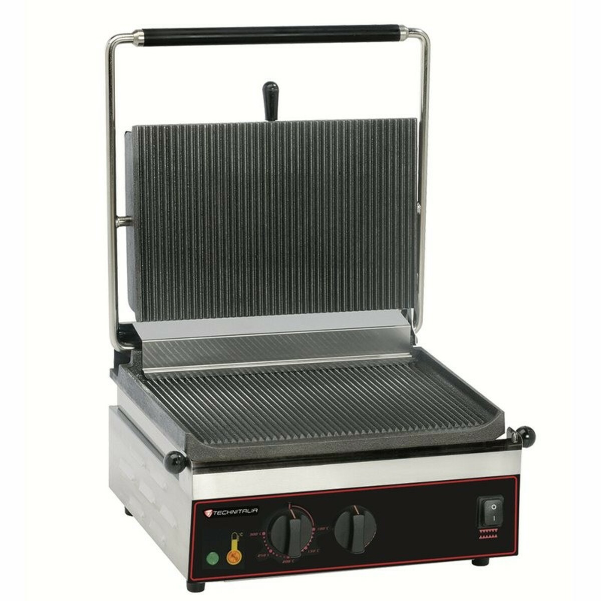 Panini Grill RO650 cast iron plates, ribbed / smooth