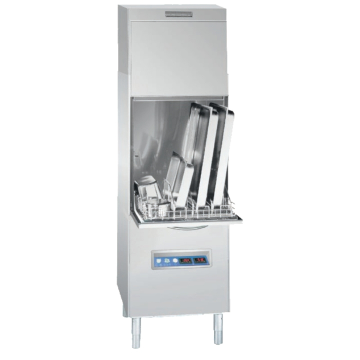 Pot washer with condenser, height 661 mm