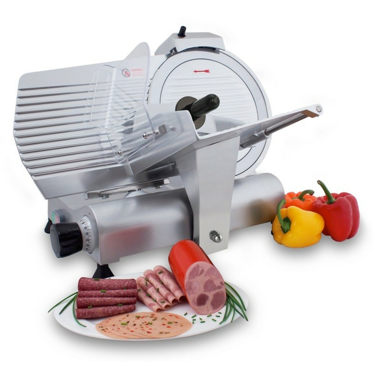 Professional AS300 belt-driven slicer, 30 cm blade