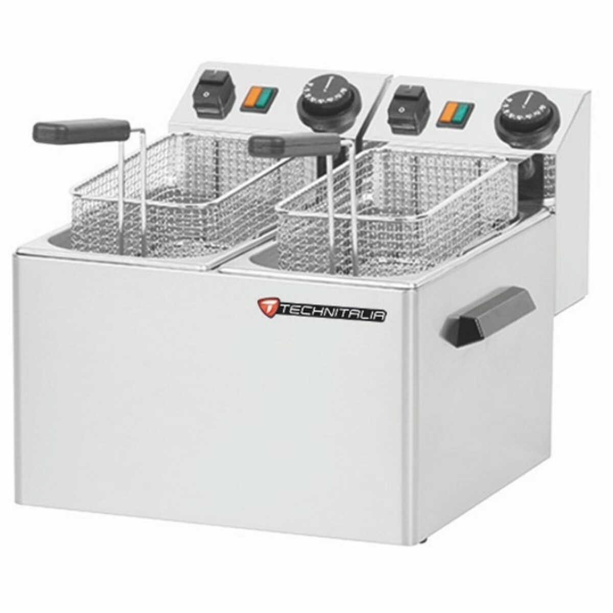 Professional countertop fryer 2 x 5 litres