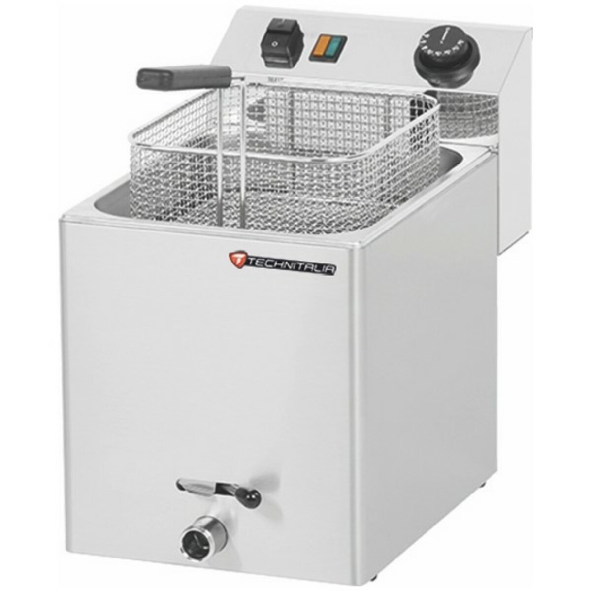 Professional electric countertop fryer 8 litres