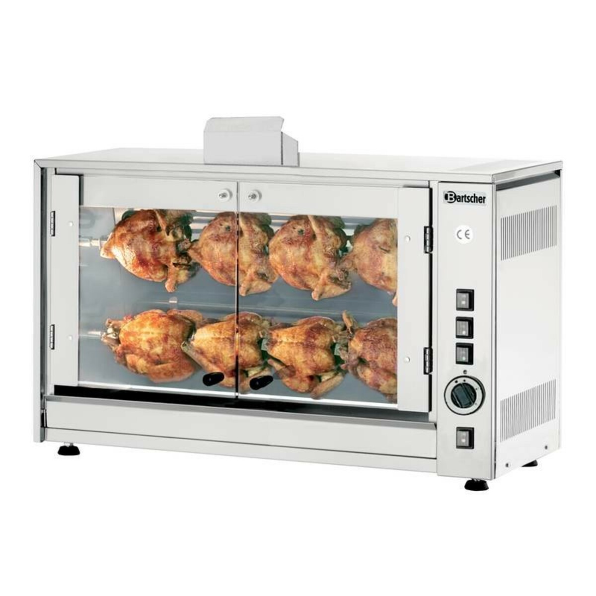 Professional gas rotisserie Bartscher G8P