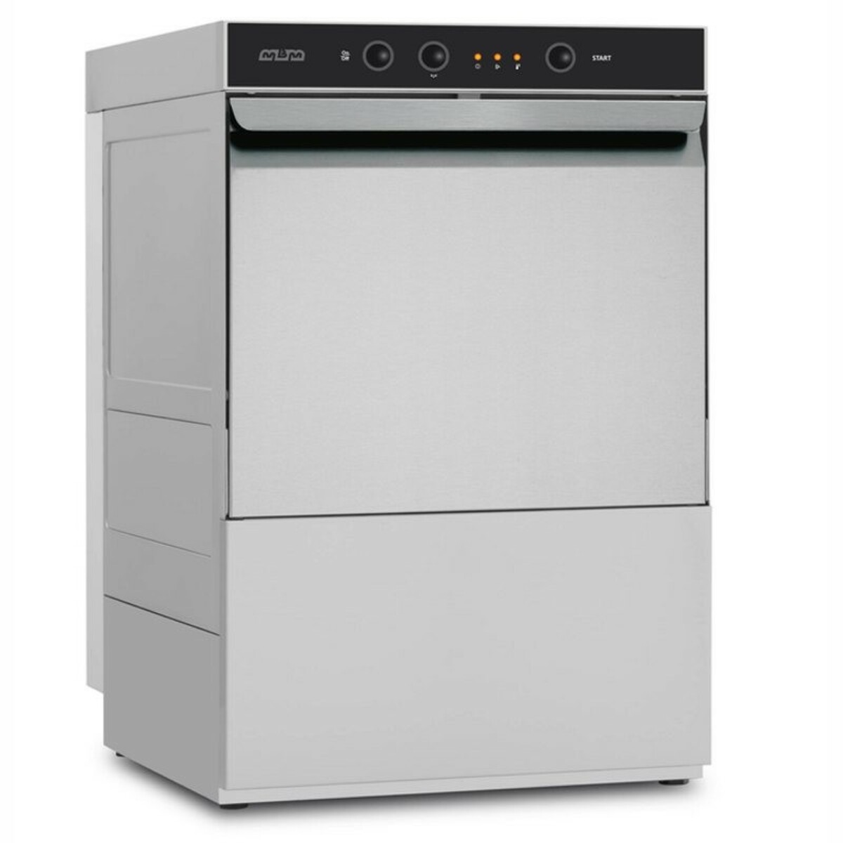 Professional glass washer MBM LB406CR with round basket ø 40