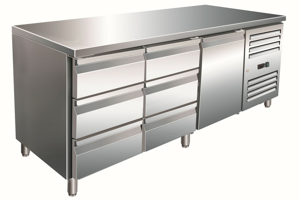 Refrigerated 1-door 6-drawer KYLJA 3150 TN service unit