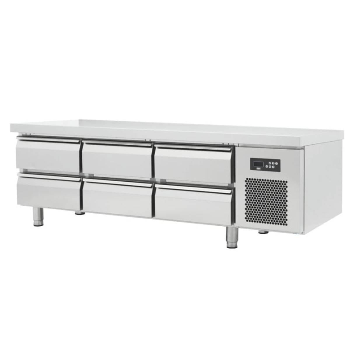 Refrigerated base unit 6 drawers, 600 series