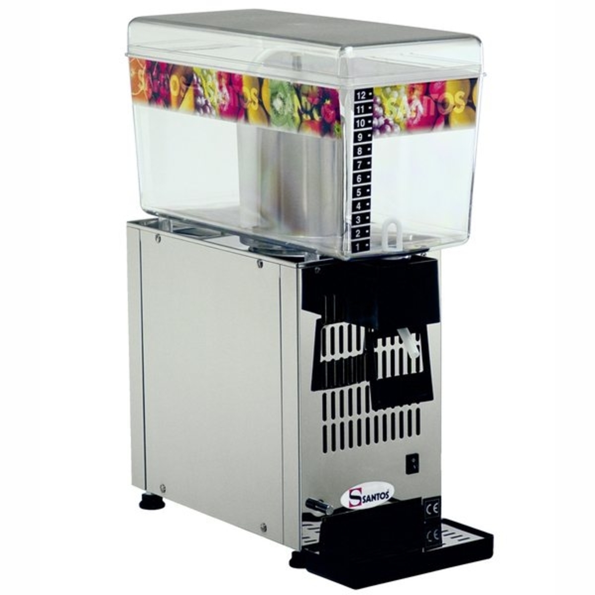 Refrigerated beverage dispenser 12 litres Santos
