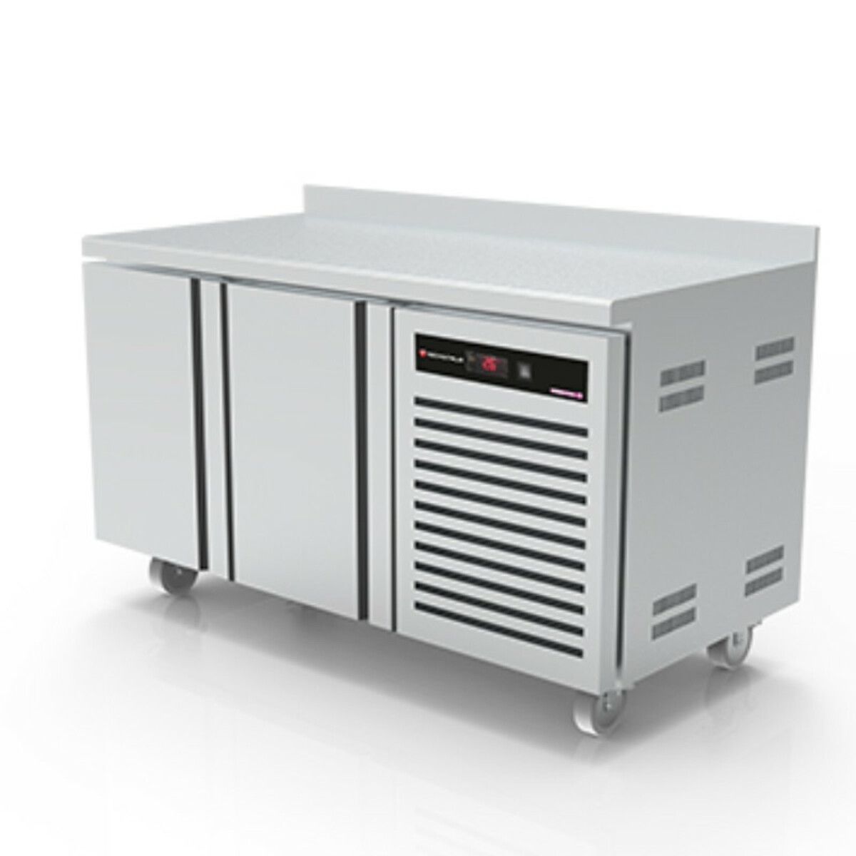 Refrigerated counter 2 prof doors 700, - 2°C/+ 8°C.