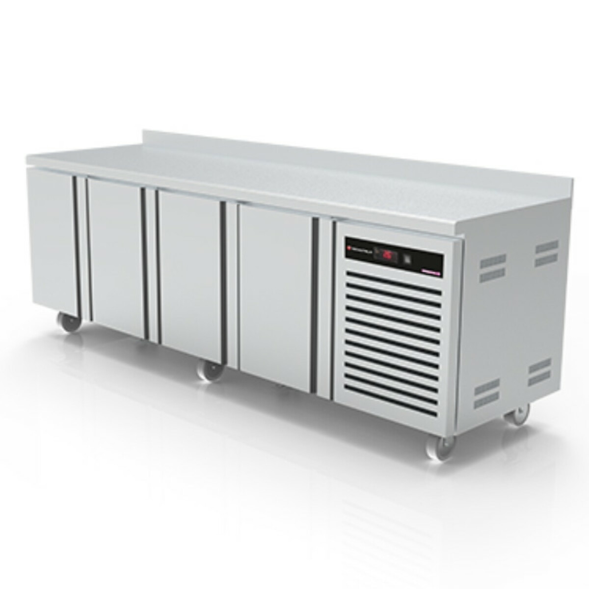 Refrigerated counter 3 prep drawers 700, -2°C/+8°C.