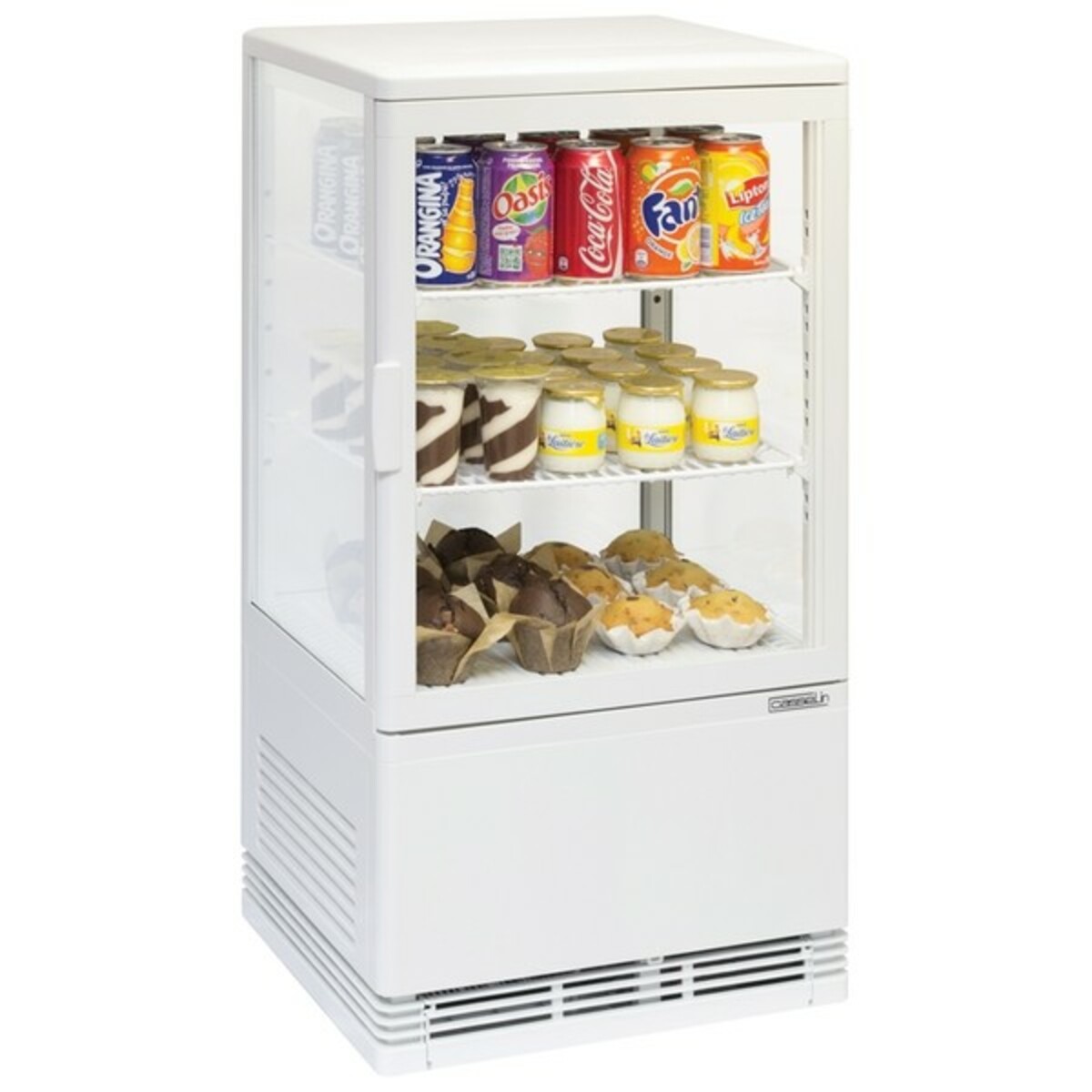 Refrigerated display case Casselin CRV 58 litres white 4°C to 12°C