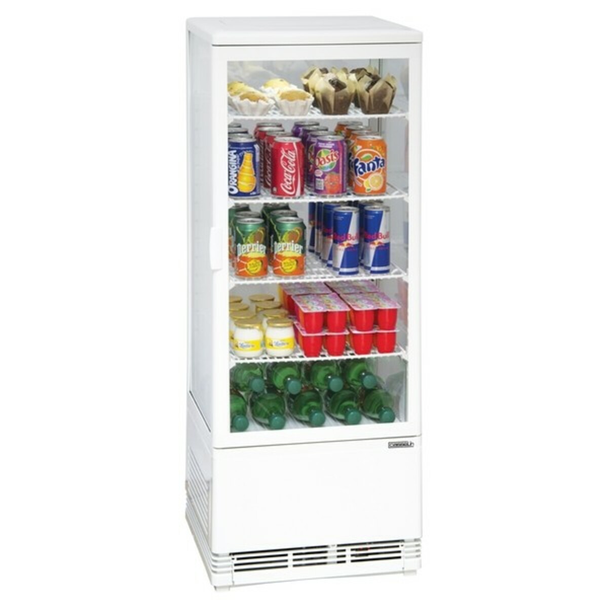 Refrigerated display case Casselin CRV 98 litres white 4°C to 12°C
