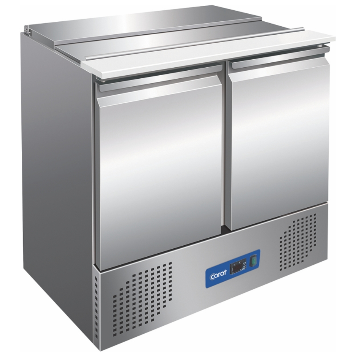 Refrigerated saladette 2 2 doors GN 1/1