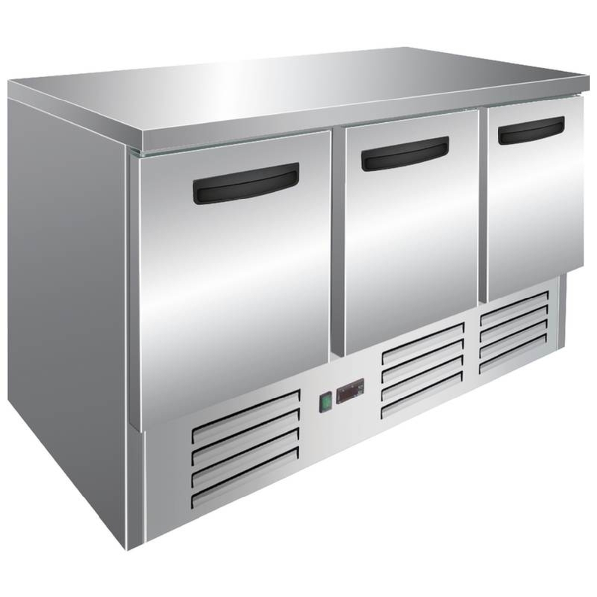 Refrigerated trolley 3P ventilated 700 ECOS903s/sTOP