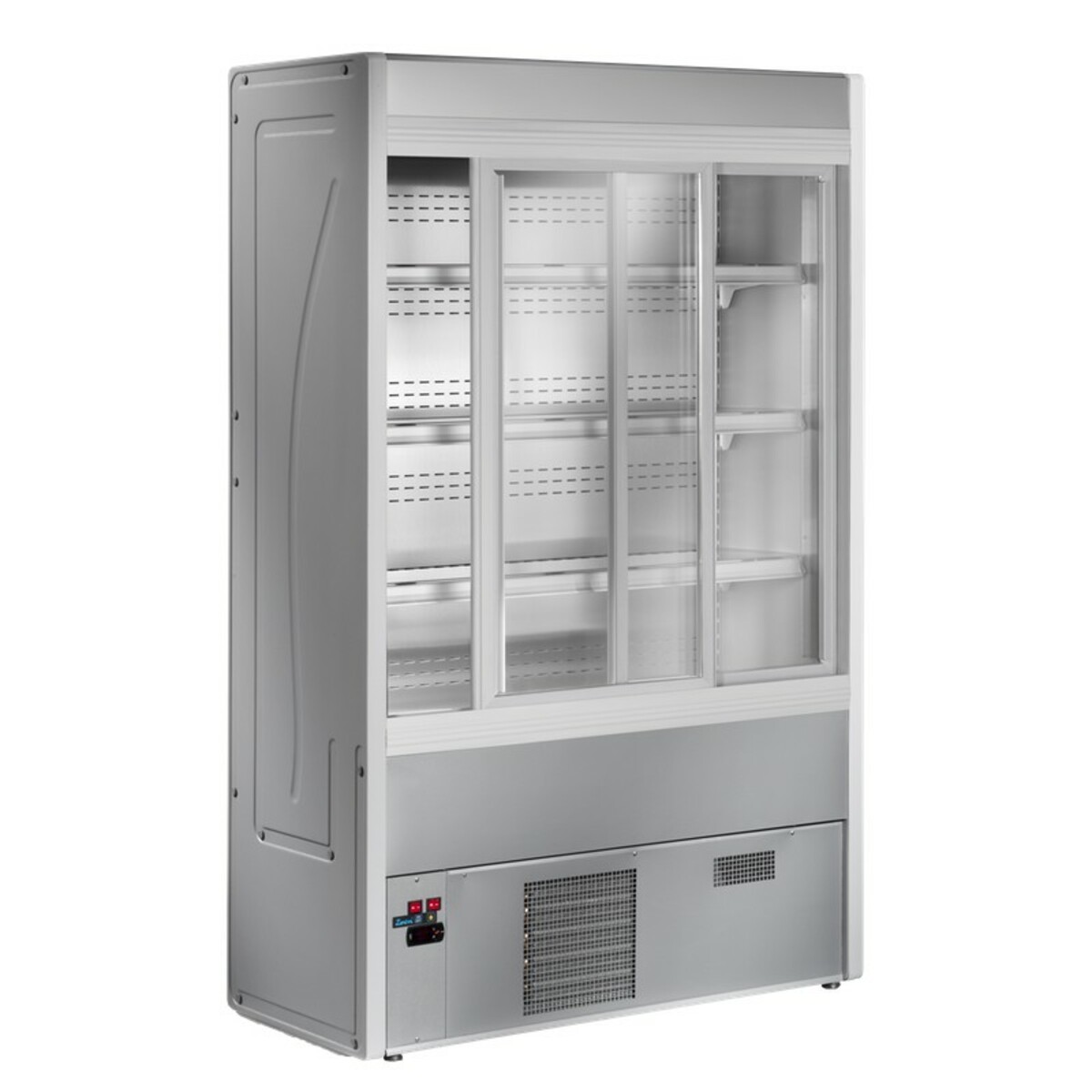 Régina wall-mounted refrigerated display case with sliding doors 1 metre 20