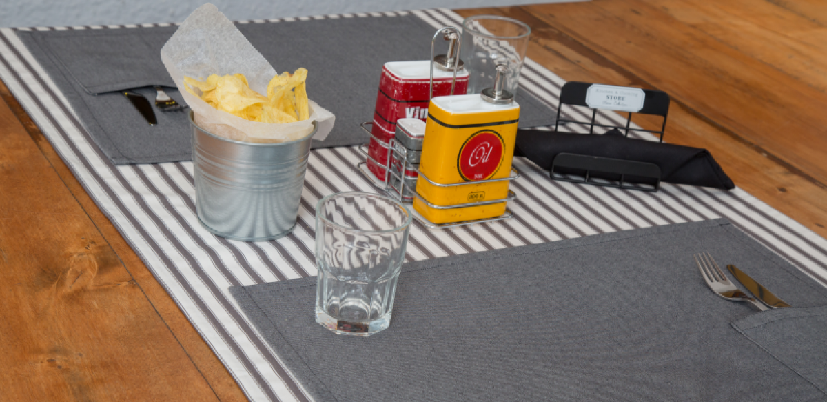 Resuinsa's Route 66 table linen brings an American spirit to the table