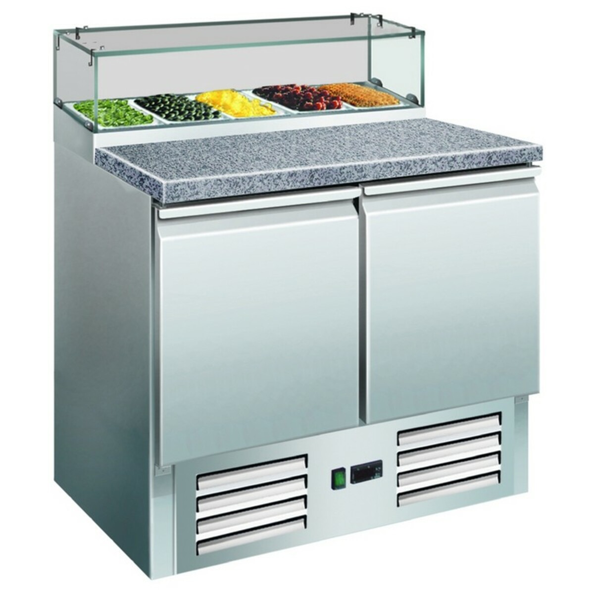 Saladette 2 2-door PS 200 G saladette with granite worktop