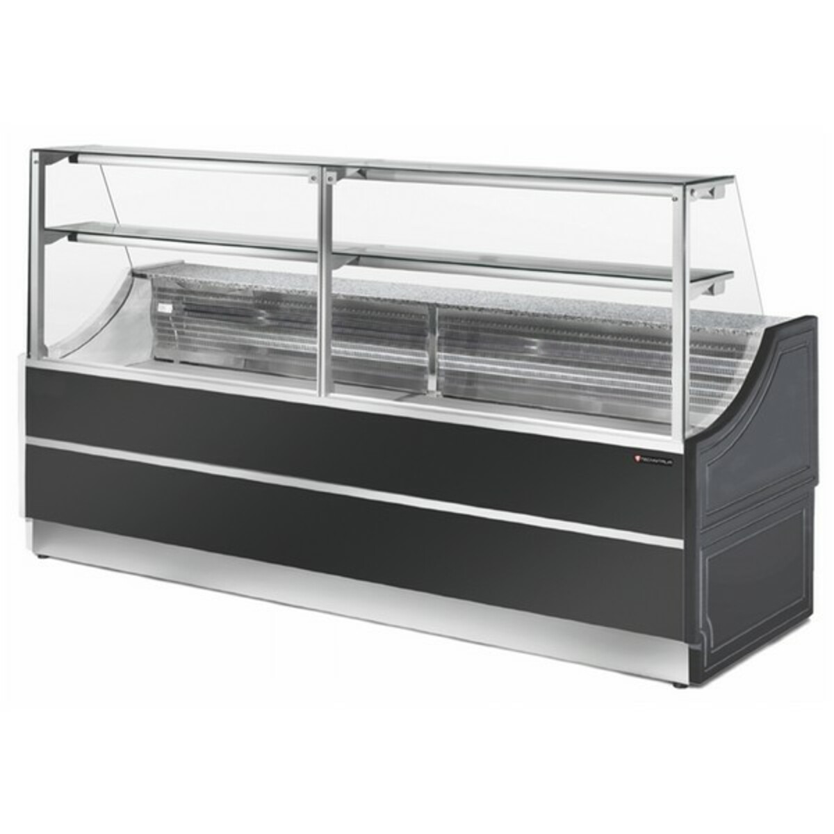 Sasha refrigerated display case 2 metres 50 - 2 shelves