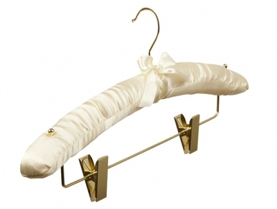 Satin hanger with clips - Reference 514C
