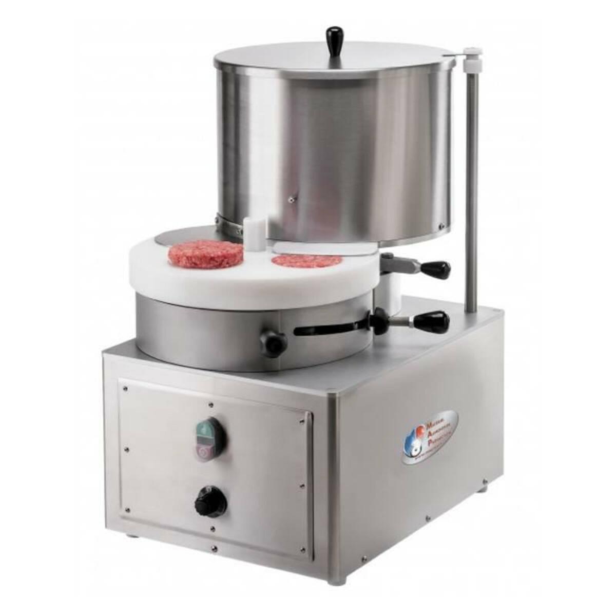 Semi-automatic ø 130 mm burger patty forming machine