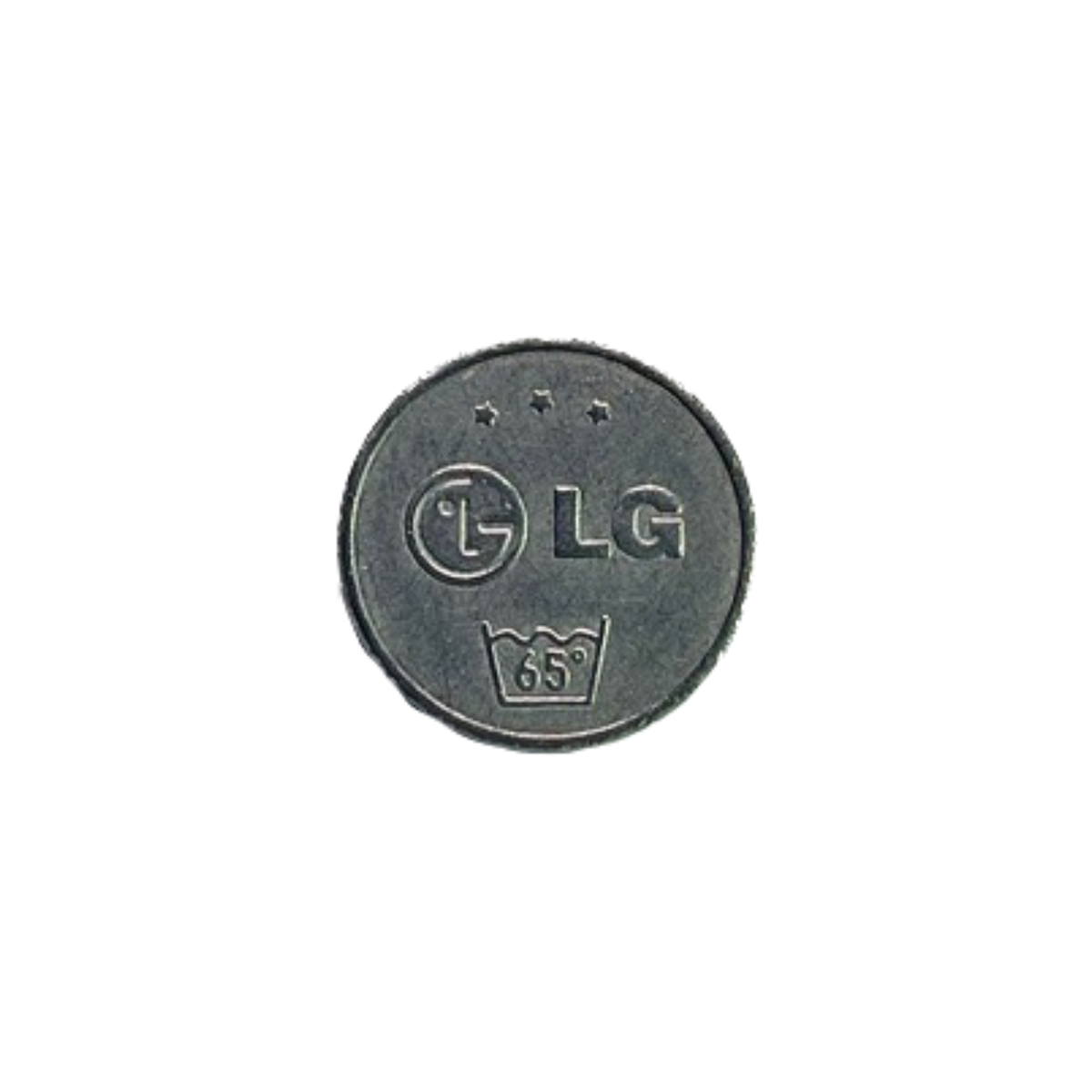 Set of 50 LG washing tokens