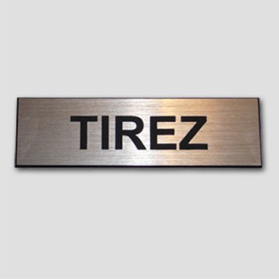 Signage TIREZ money