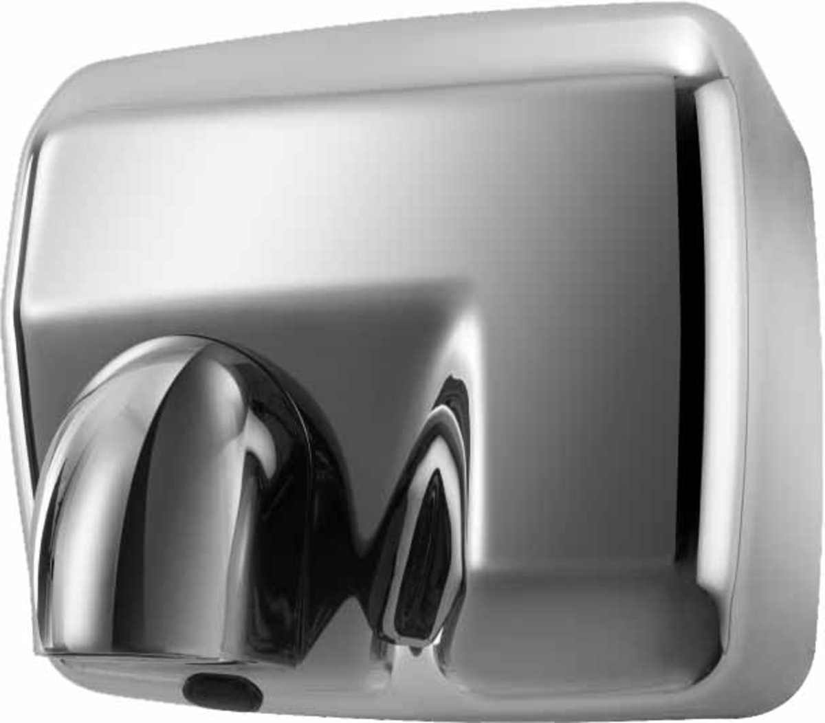 Stainless steel automatic wall-mounted hand dryer