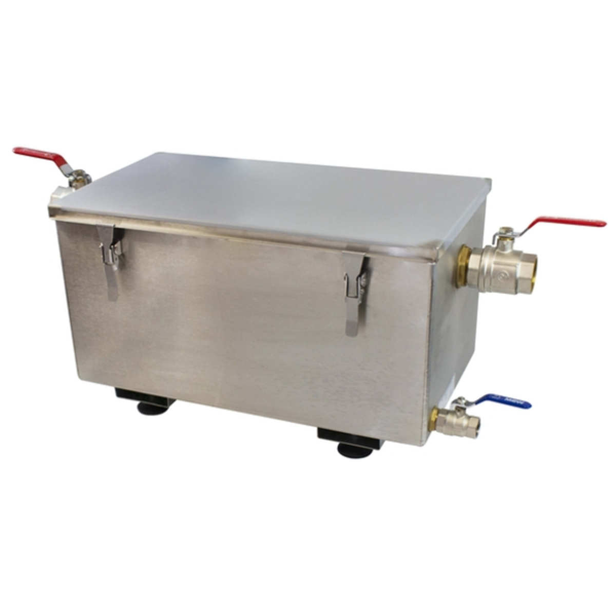 Stainless steel grease trap 20L approx. 50 covers