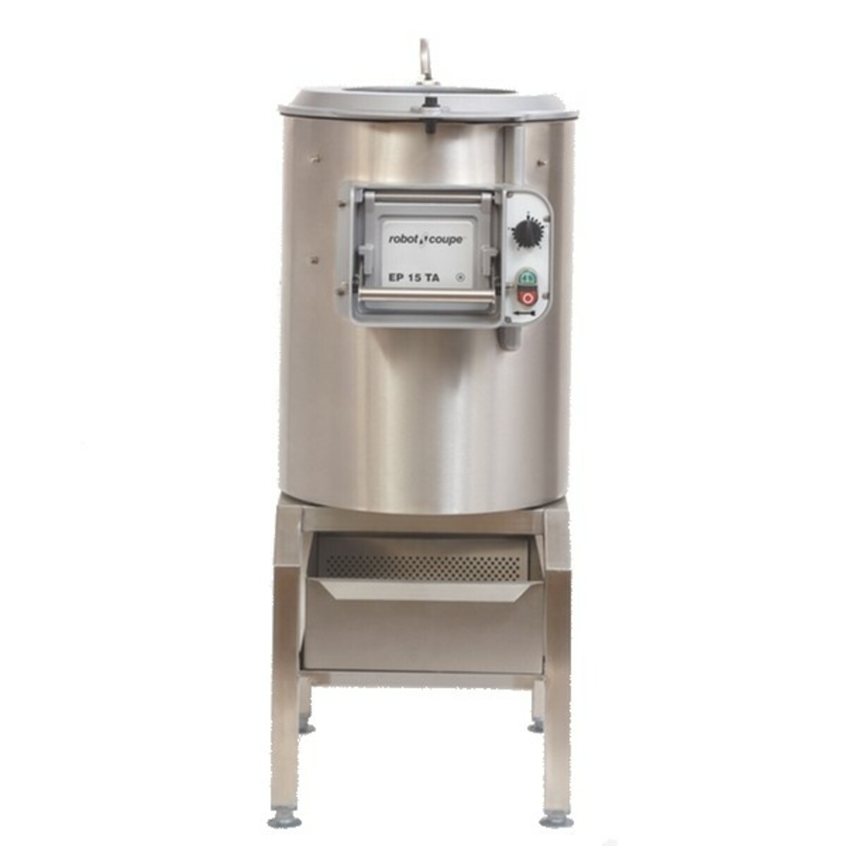 Stainless steel potato peeler, abrasive drum Robot coupe EP15TA