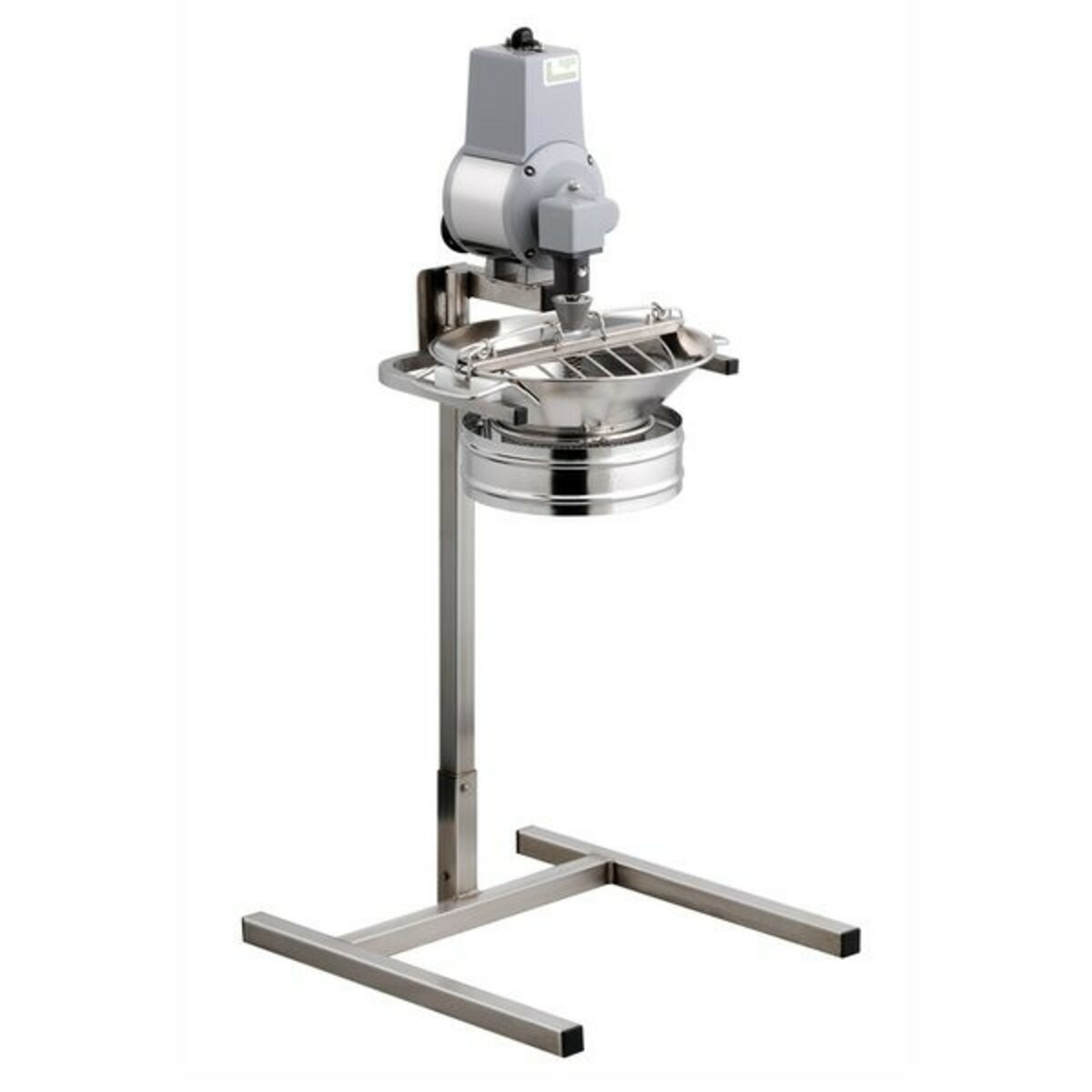 Stainless steel single-phase electric mincer - Louis Tellier
