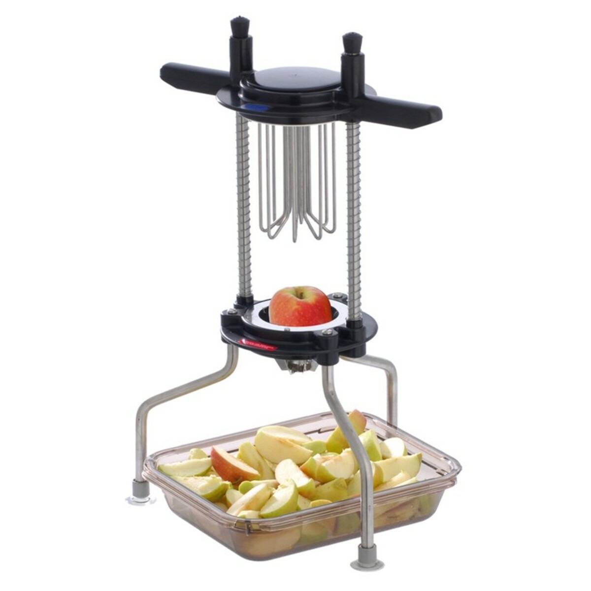 Tellier all stainless steel apple corer and slicer
