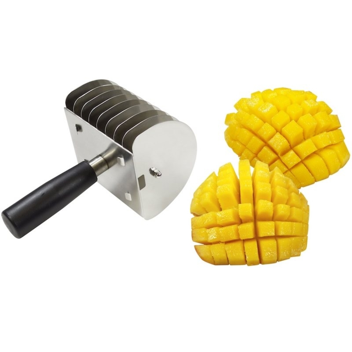 Tellier stainless steel mango dicer