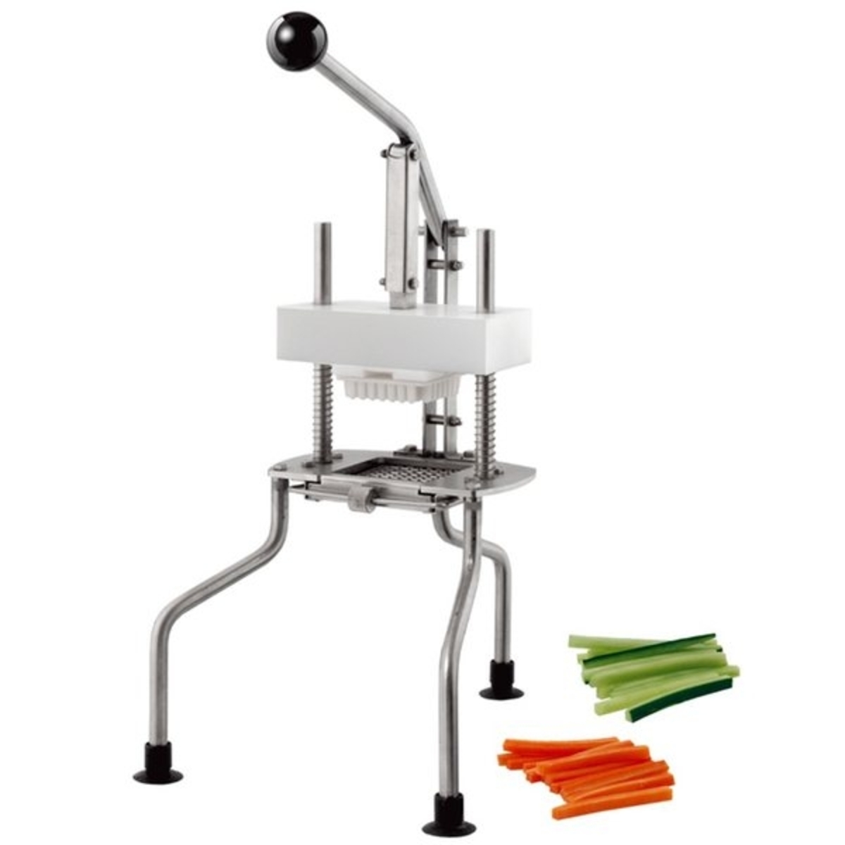 Tellier stainless steel vegetable batonnet cutter