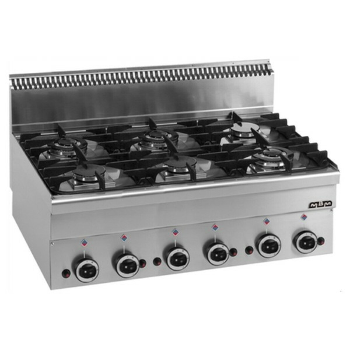 Top 6 MBM burners, Minima range