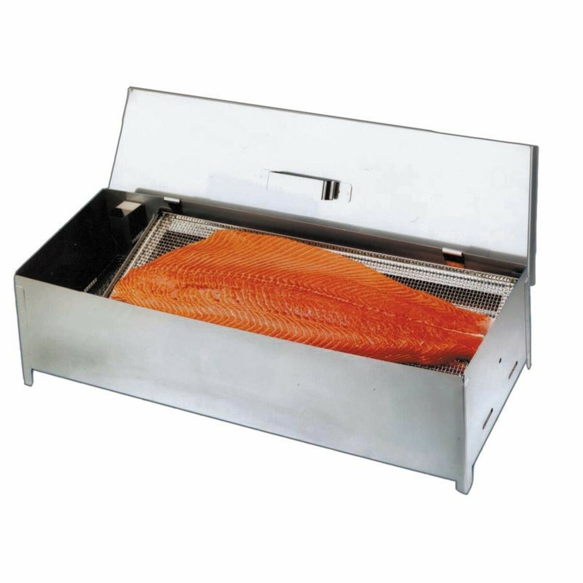Traditional all-stainless steel smokehouse 2 levels F1