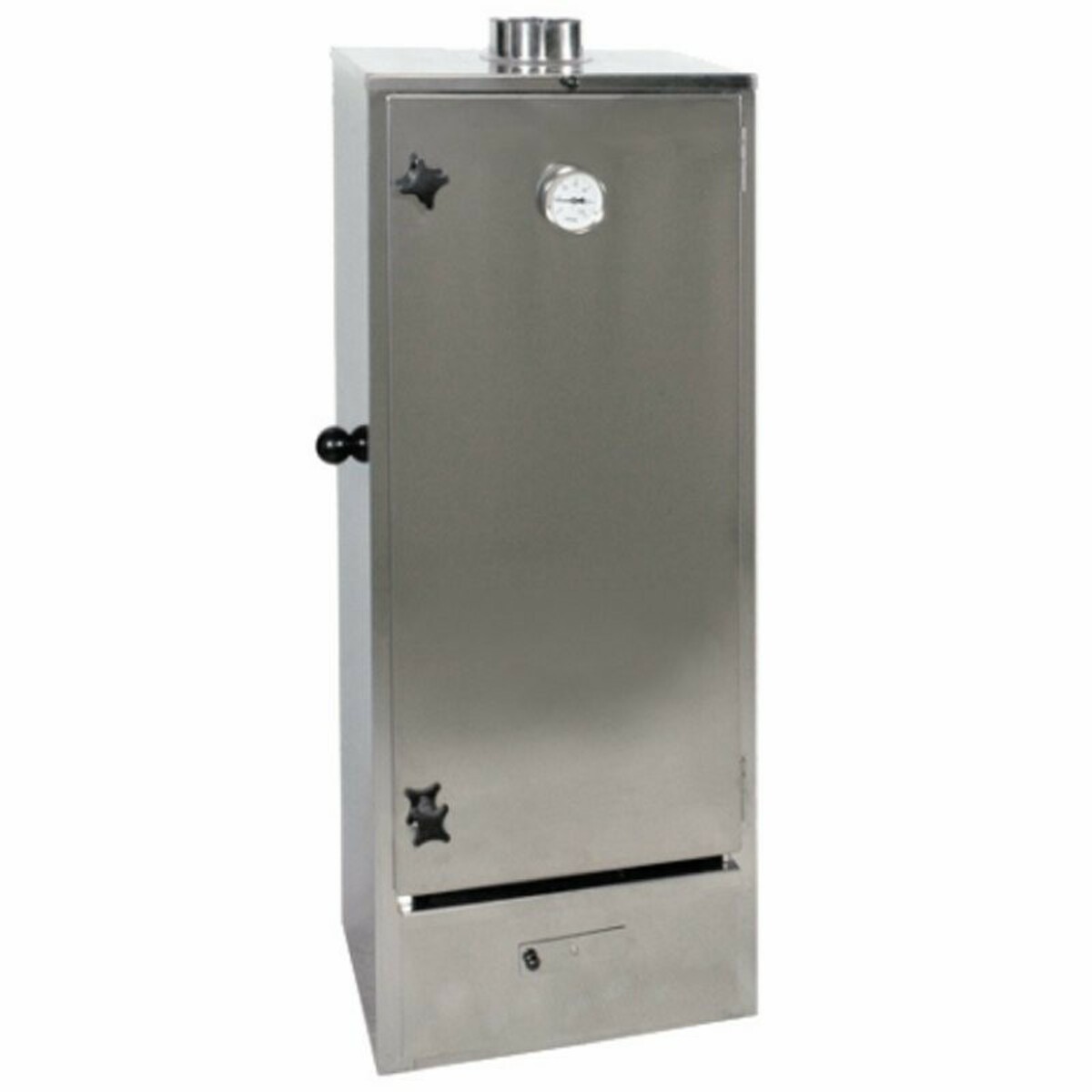 Traditional stainless steel AISI meat and fish smoker 304