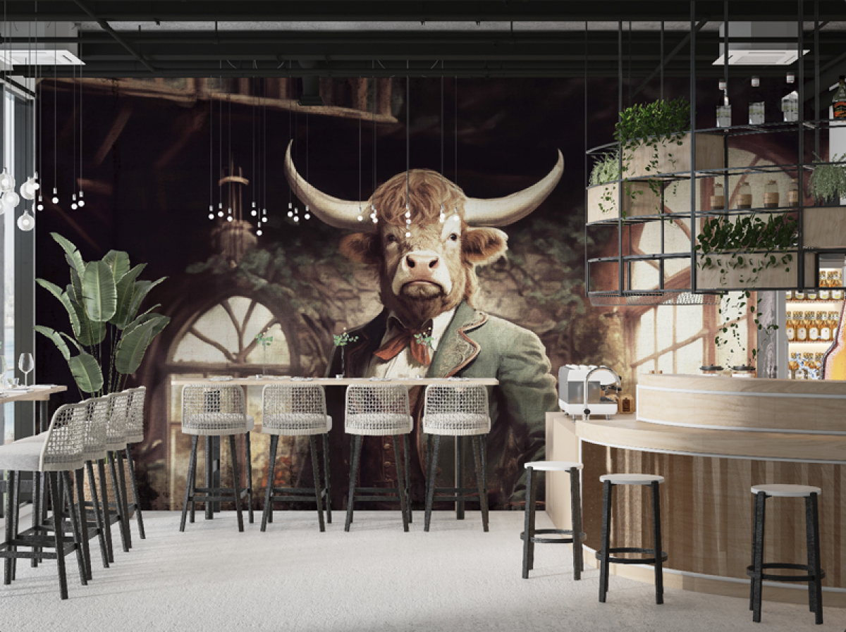 Transforming the walls of hotels, cafés and restaurants into works of art