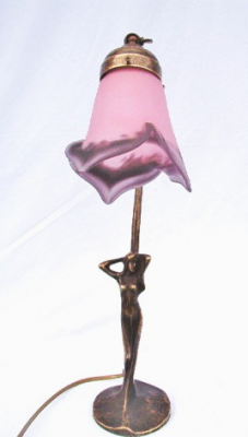 Venus lamp 1 tulip point PM pink berlingot