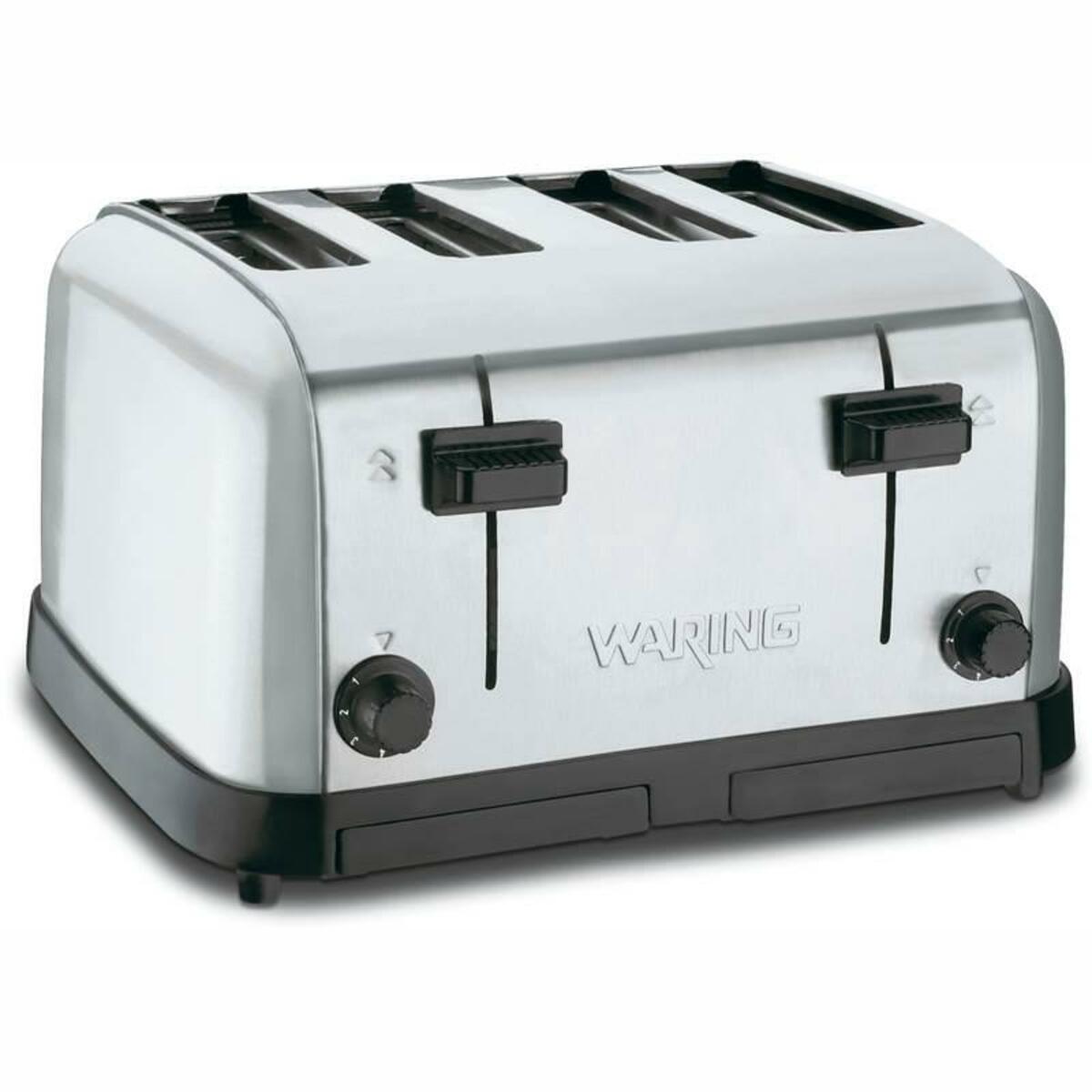 Waring WCT708E toaster, moderate use 4 slots of 3,5 cm