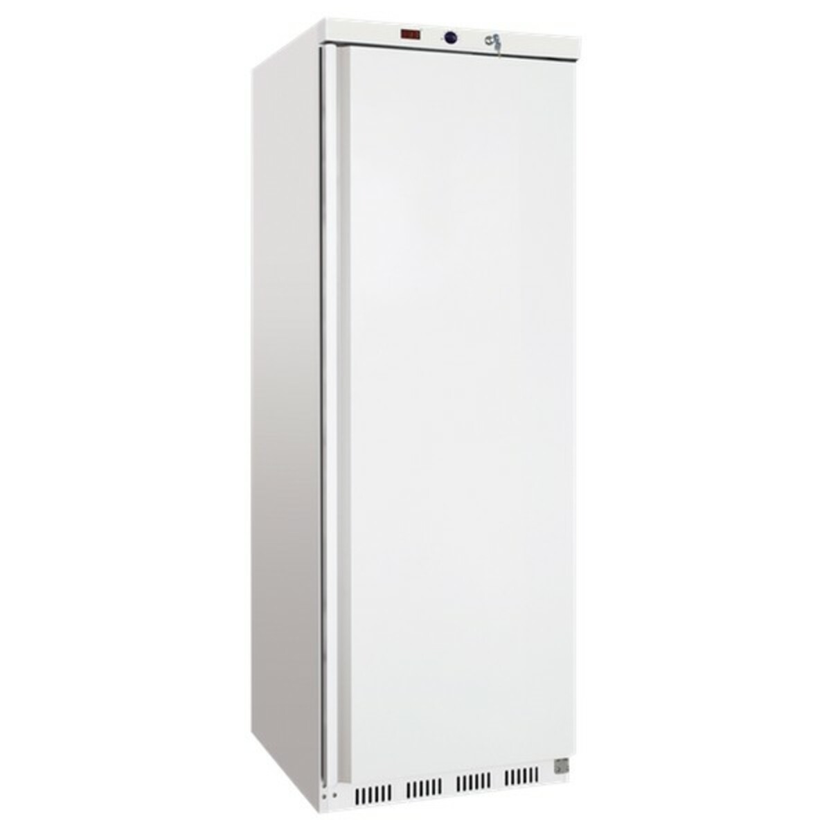 White-lacquered positive cold cabinet 400 litres