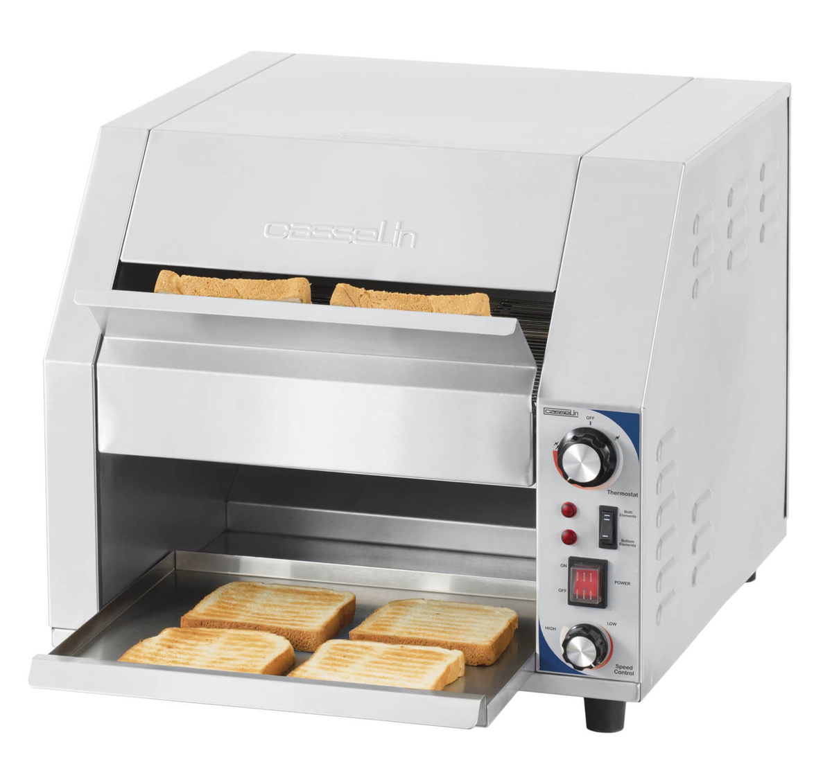 Wide conveyor toaster Casselin