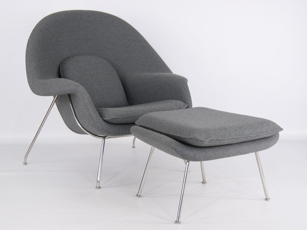 Womb chair - Grey