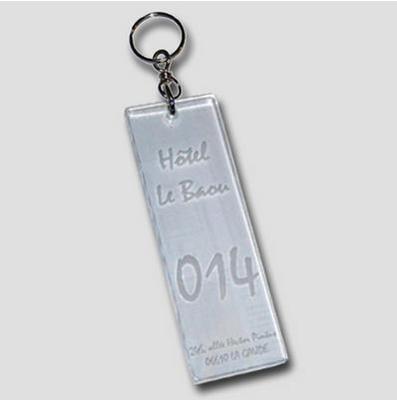 Keyring Créo-laz - Hotel key holder engraved